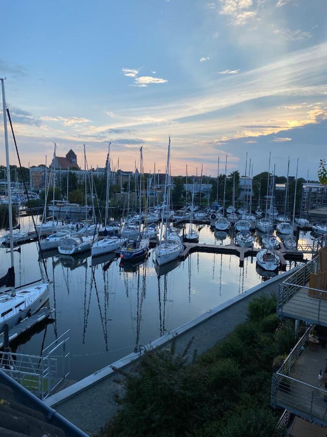 Ferienwohnung Marina Am Ryck Greifswald Buitenkant foto